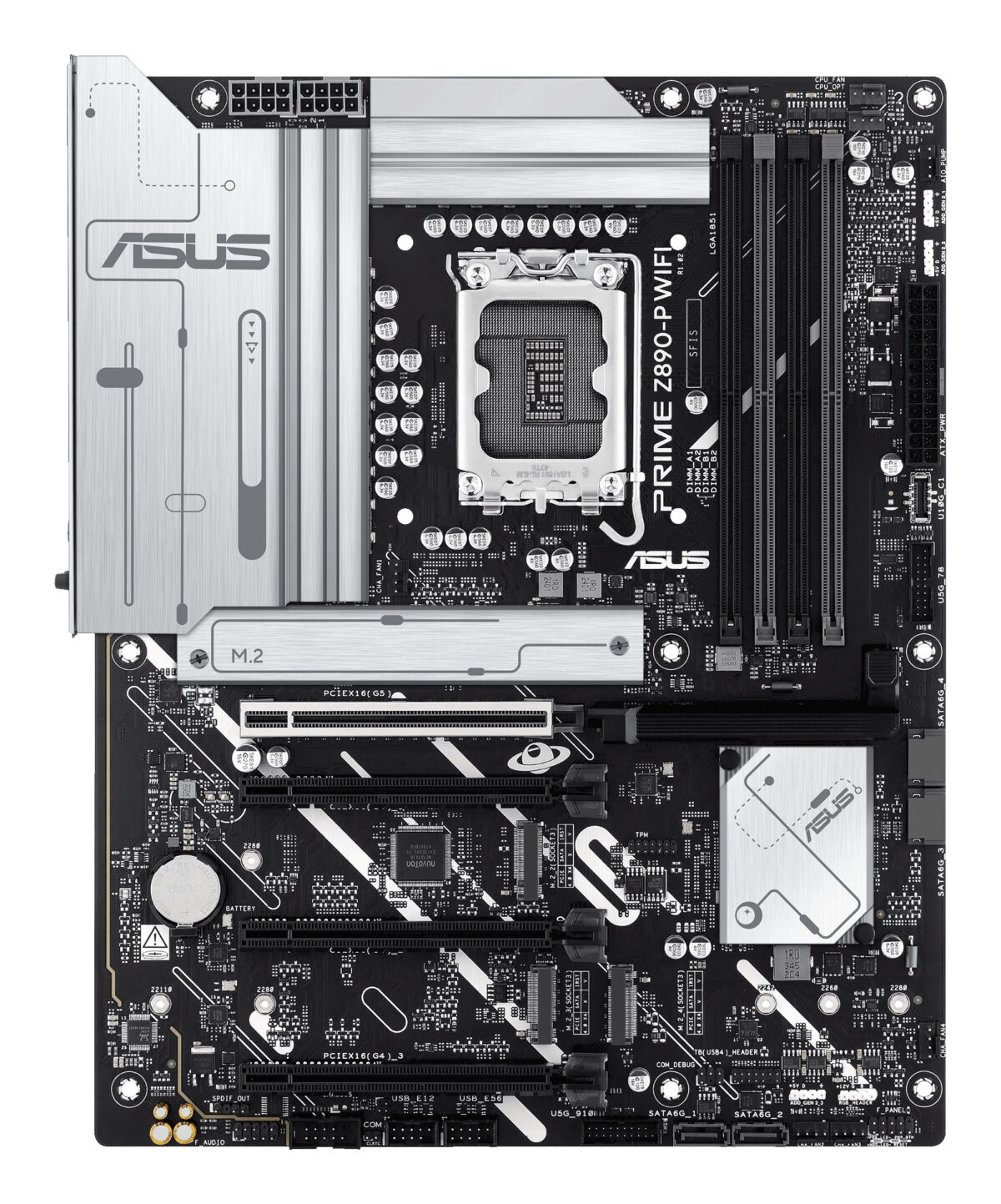 MB ASUS S1851 PRIME Z890-P WIFI DDR5 BOX ATX - Imagen 3
