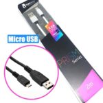 CABLE PRISM MICRO USB FOXBOX 2M NEGRO