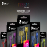 CABLE PRISM MICRO USB FOXBOX 2M NEGRO - Imagen 2