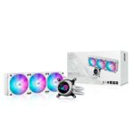 WATERCOOLER ASUS LIQUID ROG STRIX LC III 360 WHITE - Imagen 3