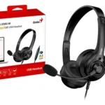 AURICULARES + MIC GENIUS HS-235U AI USB A+ USB C