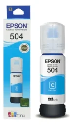 BOTELLA EPSON T504220-AL CYAN P/L4150/60/61/71/91 - Imagen 2
