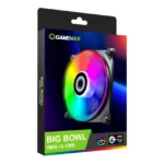 FAN GAMEMAX P/ GABINETE 120MM ARGB GMX-12-CBB