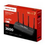 ROUTER 4P MERCUSYS MR27BE BE3600 - Imagen 2