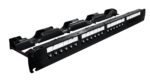 PATCHPANEL FURUKAWA 24P CAT.6 MULTILAN NEGRO