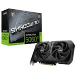 VGA 8GB RTX 5060 TI MSI VENTUS 2X OC PLUS GDDR7 - Imagen 2