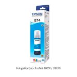 BOTELLA EPSON T574220-AL CYAN P/L8050 - Imagen 2