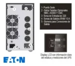 UPS EATON ONLINE DX 3000VA/230V TORRE - Imagen 2