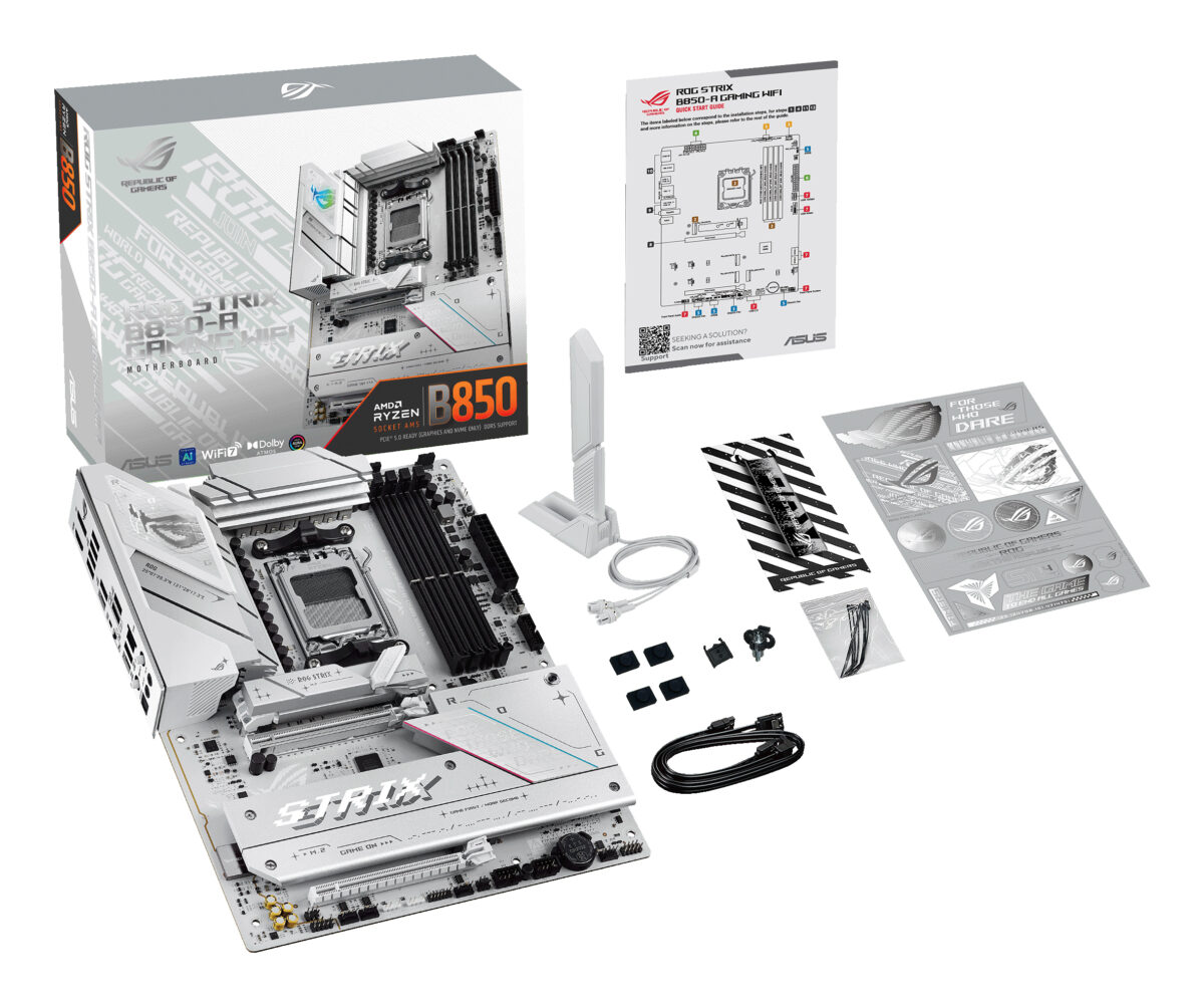 MB ASUS AM5 ROG STRIX B850-A GAMING WIFI DDR5 BOX - Imagen 15