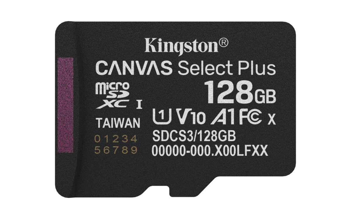 MICRO SD 128GB C10 KINGSTON CANVAS SELECT PLUS G3 - Imagen 3