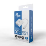 ADAPTADOR X-TECH C/CONEC TIPO-C MACHO A VGA HEMBRA - Imagen 2