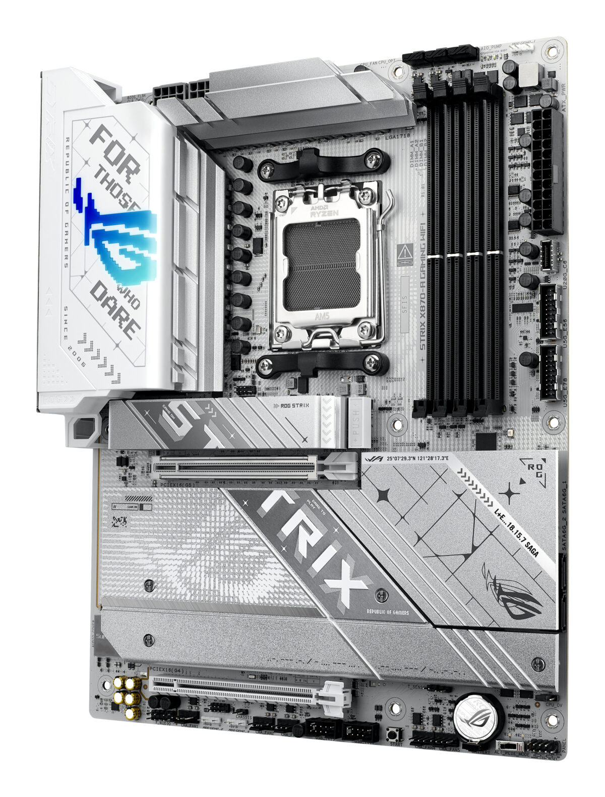 MB ASUS AM5 ROG STRIX X870-A GAMING WIFI DDR5 BOX - Imagen 4