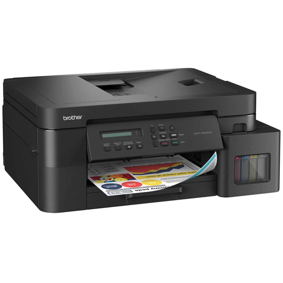 MF BROTHER DCP-T830DW 28/11PPM SIST CONTINUO - Imagen 3