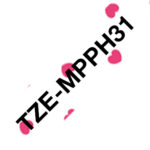 CINTA P/ROTU BROTHER TZEMPPH31 12MM CORAZON ROSA