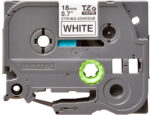 CINTA P/ROTU BROTHER TZES241 18MM ADHE EXT NEG/BLA - Imagen 2