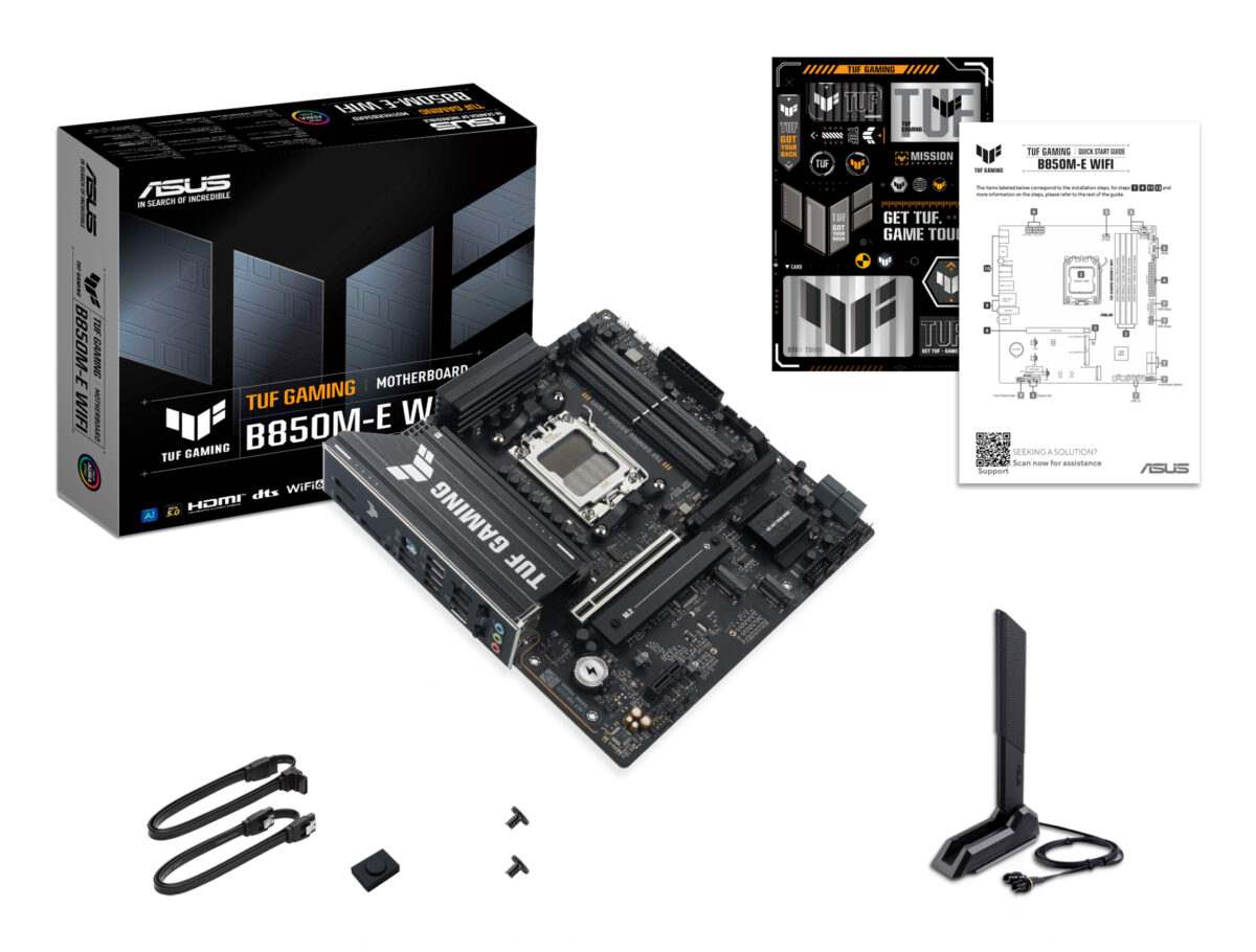 MB ASUS AM5 TUF GAMING B850M-E WIFI DDR5 BOX - Imagen 8