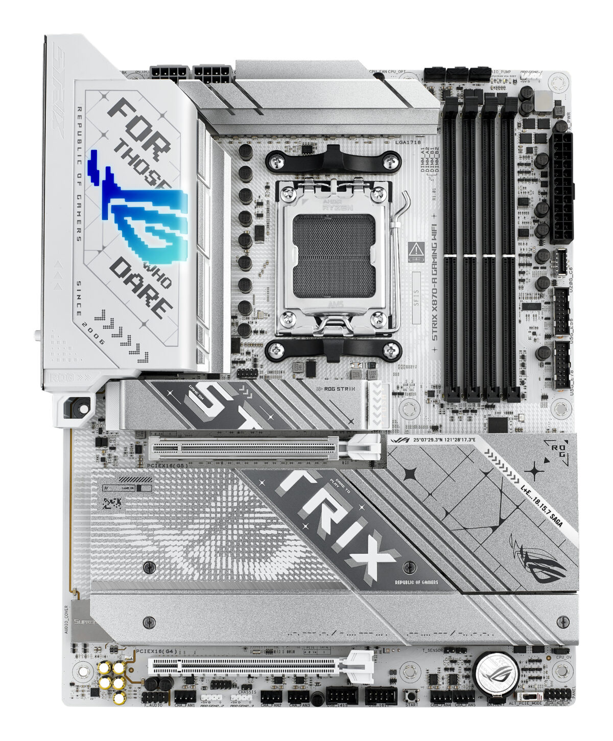 MB ASUS AM5 ROG STRIX X870-A GAMING WIFI DDR5 BOX - Imagen 2