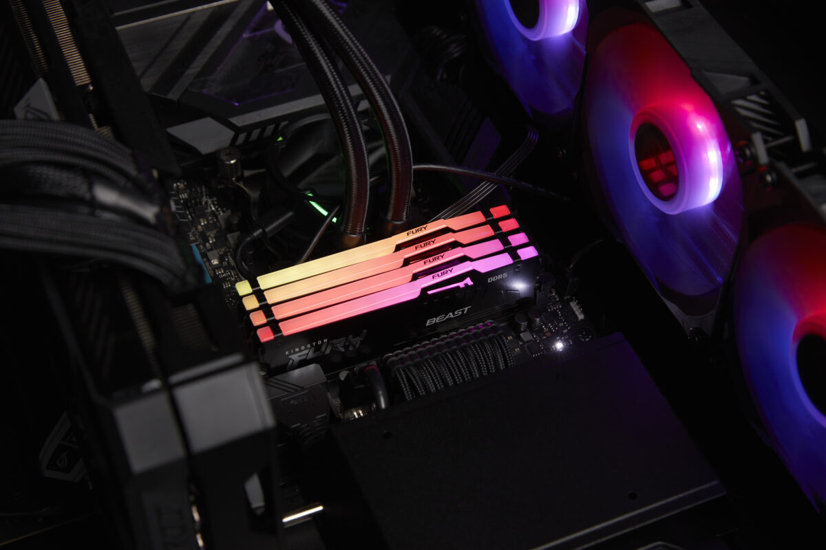 DDR5 32GB KINGSTON 6000MHZ FURY BEAST BLACK RGB - Imagen 8