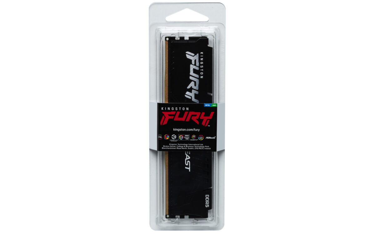DDR5 32GB KINGSTON 6000MHZ CL36 FURY BEAST BLACK - Imagen 5