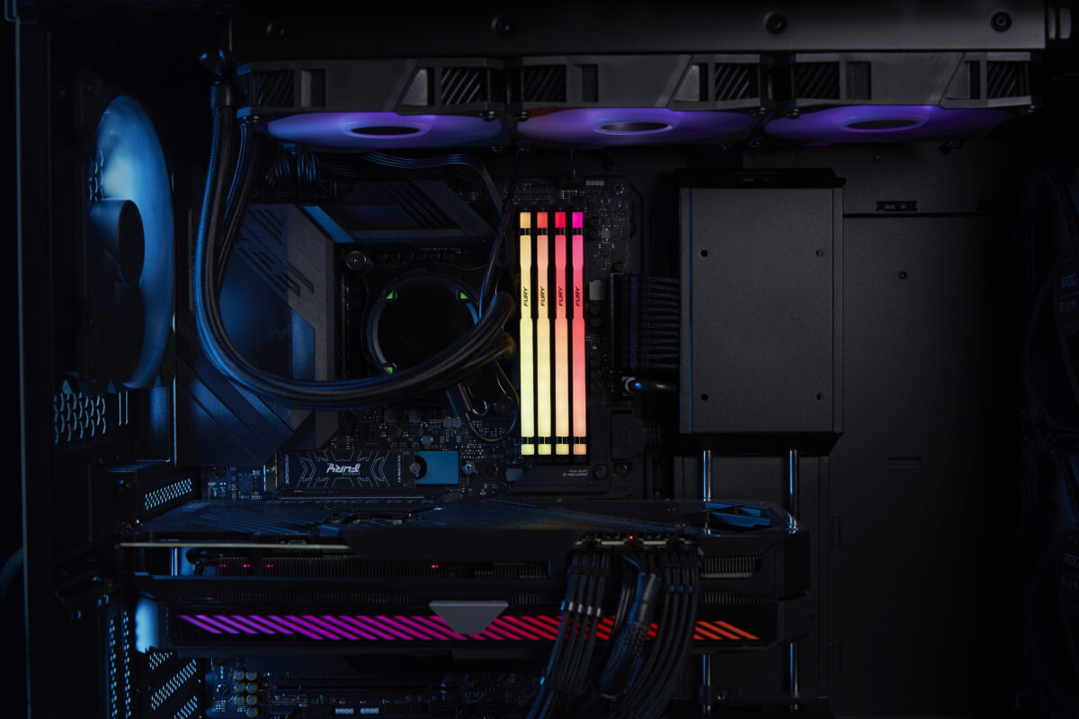DDR5 32GB KINGSTON 6000MHZ FURY BEAST BLACK RGB - Imagen 7