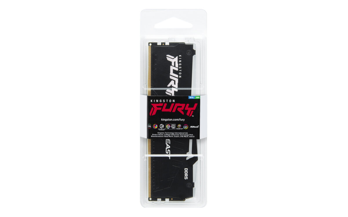 DDR5 32GB KINGSTON 6000MHZ FURY BEAST BLACK RGB - Imagen 5