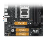 MB ASUS AM5 TUF GAMING B650EM-E WIFI DDR5 BOX - Imagen 3