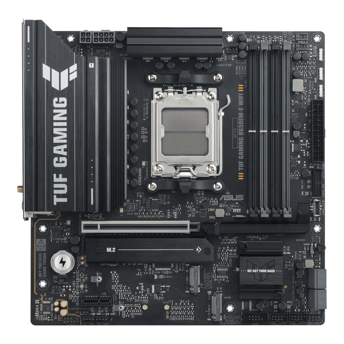 MB ASUS AM5 TUF GAMING B650EM-E WIFI DDR5 BOX - Imagen 2