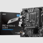 MB MSI S1700 PRO B760M-E DDR4 BOX M-ATX